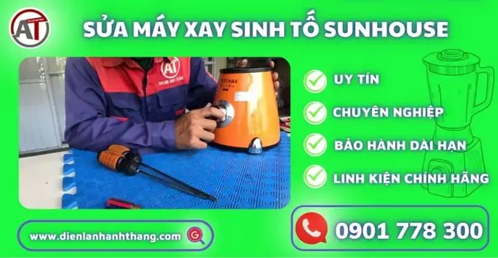 Cách Sửa Máy Xay Sinh Tố Sunhouse Tại Nhà: Nhận Biết Lỗi Và Khắc Phục Chi Tiết