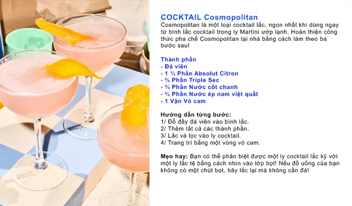 Tổng Hợp 100+ Công Thức Cocktail Hot Nhất: Cách Pha Chế Chuẩn Bartender Tại Nhà