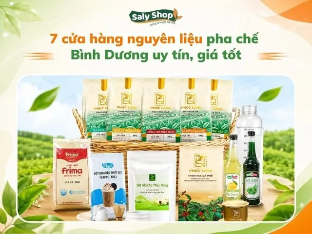 Top Địa Chỉ Mua Dụng Cụ Pha Chế Bình Dương Uy Tín, Giá Tốt