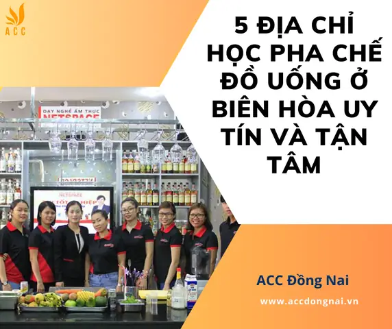 Top Địa Chỉ Học Pha Chế Đồ Uống Ở Biên Hòa Uy Tín: So Sánh Học Phí, Chương Trình & Cam Kết Việc Làm