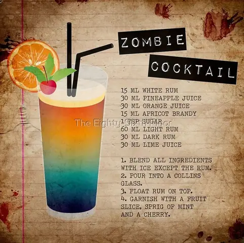 How To Make A Zombie Cocktail: Classic Recipe, Ingredients & Easy Steps