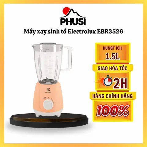Máy Xay Sinh Tố Electrolux Ebr3526 Có Tốt Không? Đánh Giá, Giá Bán & Địa Chỉ Mua Uy Tín