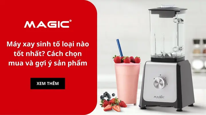 Máy Xay Sinh Tố Loại Nào Tốt Mà Rẻ? Gợi Ý Các Model Đáng Mua Nhất