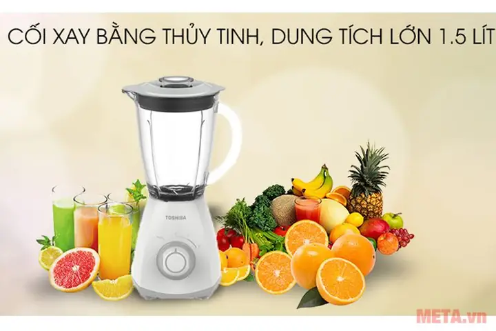 Máy Xay Sinh Tố Toshiba Mx-15fm(w)vn Có Tốt Không? Đánh Giá Thông Số & Giá Bán