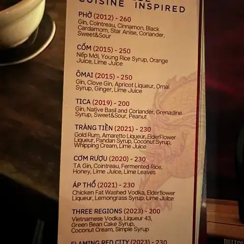 Hướng Dẫn Xây Dựng Menu Cocktail Bar Chuyên Nghiệp: Cấu Trúc, Ví Dụ Thực Tế & Xu Hướng Thiết Kế