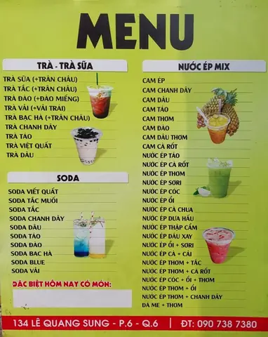 Tổng Hợp 100+ Công Thức & Mẫu Menu Nước Ép Trái Cây Mix Đẹp, Chuẩn Vị Cho Gia Đình & Kinh Doanh