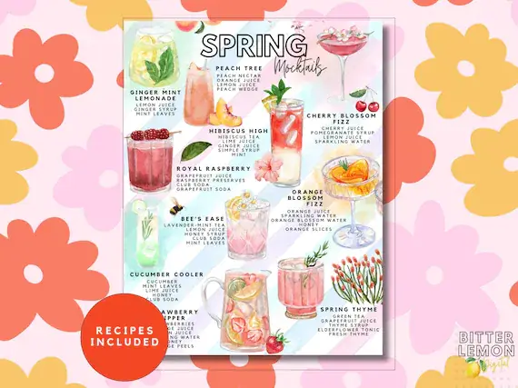 Tổng Hợp Danh Sách Mocktail Phổ Biến: 50+ Công Thức Đồ Uống Không Cồn Ngon, Dễ Làm