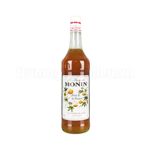 Monin Passion Fruit Syrup: Hương Vị Chanh Dây Nhiệt Đới Cho Mọi Món Uống