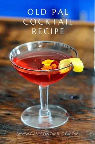 Cách Làm Cocktail Old Pal Cổ Điển Với Rye Whiskey Và Campari