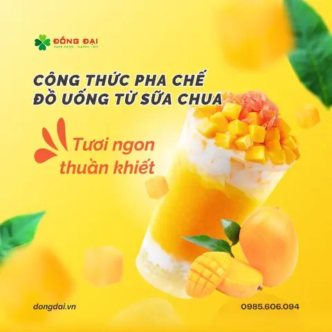 Tổng Hợp Công Thức Pha Chế Đồ Uống Từ Sữa Chua: 30+ Món Ngon, Dễ Làm Tại Nhà & Chuẩn Menu Quán