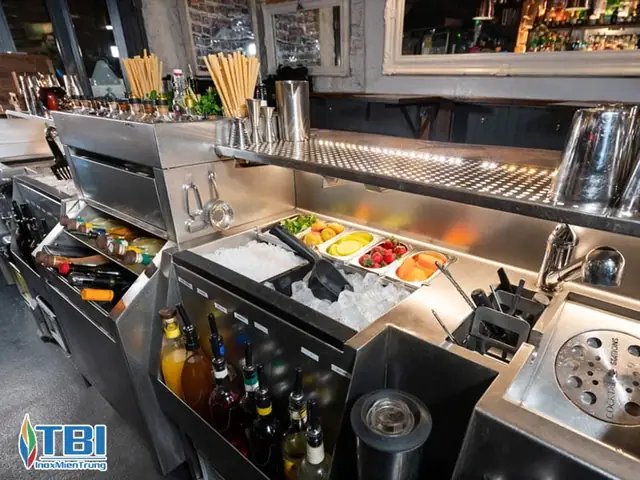 Quầy Bar Pha Chế Inox: Mẫu Đẹp, Giá Tham Khảo Và Cách Chọn Cho Quán