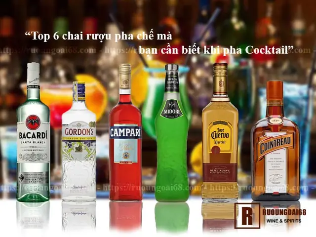 Rượu Pha Chế Là Gì? 6 Loại Rượu Mạnh Cơ Bản Dùng Pha Cocktail & Cách Chọn Mua Đúng Chuẩn