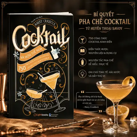 Sách Pha Chế Cocktail Nào Đáng Đọc? Gợi Ý Cuốn Hay Cho Người Mới Và Bartender