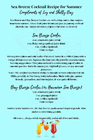 Cách Pha Cocktail Sea Breeze Chuẩn Vị Tại Nhà: Công Thức Vodka, Nước Cranberry Và Nước Bưởi