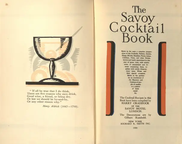 The Savoy Cocktail Book: Lịch Sử, Công Thức, Phân Biệt Các Bản In & Mua Ở Đâu