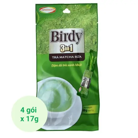 Bảng Giá Trà Sữa Birdy Lon, Gói Mới Nhất 2026: Các Dòng Matcha, Cà Phê, 3in1