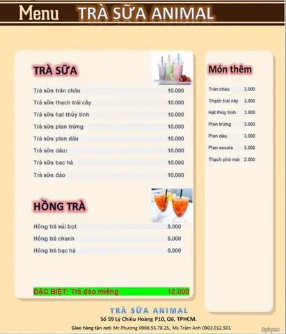 Top Quán Trà Sữa Giao Hàng Tận Nơi Tp.hcm Ngon, Freeship, Ship Nhanh Nhất