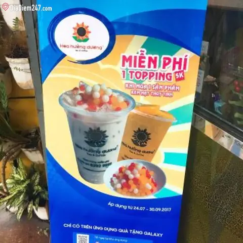 Địa Chỉ Trà Sữa Hoa Hướng Dương Lê Văn Sỹ - Menu, Giá Combo 69k, Đặt Hàng Online