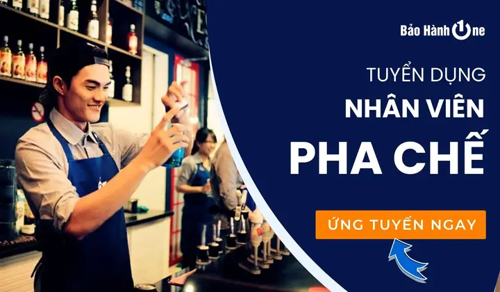 Tuyển Dụng Pha Chế / Barista Mới Nhất Tháng 8/2026: 1000+ Việc Làm Hà Nội, Tp.hcm, Toàn Quốc Lương Cao, Phúc Lợi Tốt
