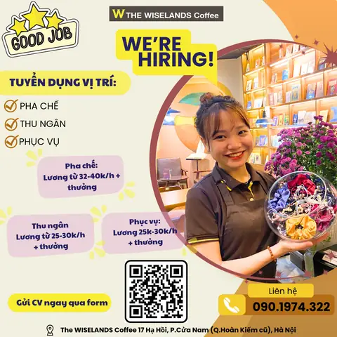 Tuyển Pha Chế Hà Nội: Việc Làm Mới Nhất, Mức Lương Và Cách Ứng Tuyển