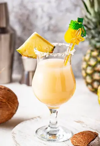 How To Make A Virgin Piña Colada Mocktail (only 3 Ingredients)