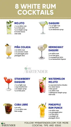 Cách Làm Cocktail Trắng Từ Rượu Rum – Công Thức Đầy Đủ Cho Người Mới Cách Làm Cocktail Trắng Từ Rượu Rum – Công Thức Đầy Đủ Cho Người Mới