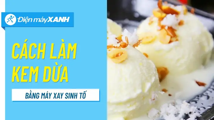 Cách Xay Dừa Bằng Máy Xay Sinh Tố Làm Nước Cốt Dừa Béo Ngậy Tại Nhà